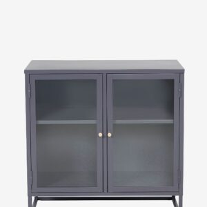 Venture Home – Lågt vitrinskåp Bonnie – Grå – Skåp – Från Homeroom