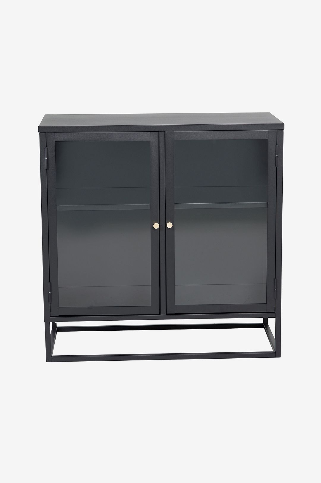 Venture Home – Lågt vitrinskåp Bonnie – Svart – Skåp – Från Homeroom