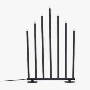 Venture Home – Ljusstake Björnfjället – Svart – Adventsljusstakar – Från Homeroom