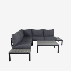 Venture Home – Lounge Set Odense – Svart – Loungemöbler – Från Homeroom