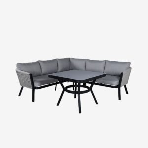 Venture Home – Lounge Set Virya – Svart – Loungemöbler – Från Homeroom