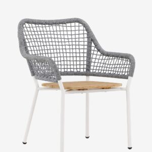 Venture Home – Loungestol Amora 1-pack – Grå – Utefåtöljer – Från Homeroom