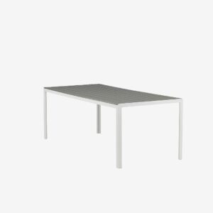 Venture Home – Matbord Break 205X90 cm – Vit – Matbord utomhus – Från Homeroom