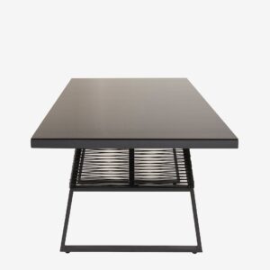 Venture Home – Matbord Dallas – Svart – Matbord utomhus – Från Homeroom