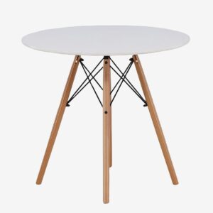 Venture Home – Matbord Danburi Diameter: 60 – Vit – Matbord – Från Homeroom