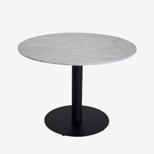 Venture Home – Matbord, Estelle Dia 106 cm – Svart – Matbord – Från Homeroom