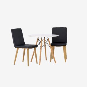 Venture Home – Matgrupp Danburi med 2st stolar Today – Vit – Matgrupp 4 personer – Från Homeroom