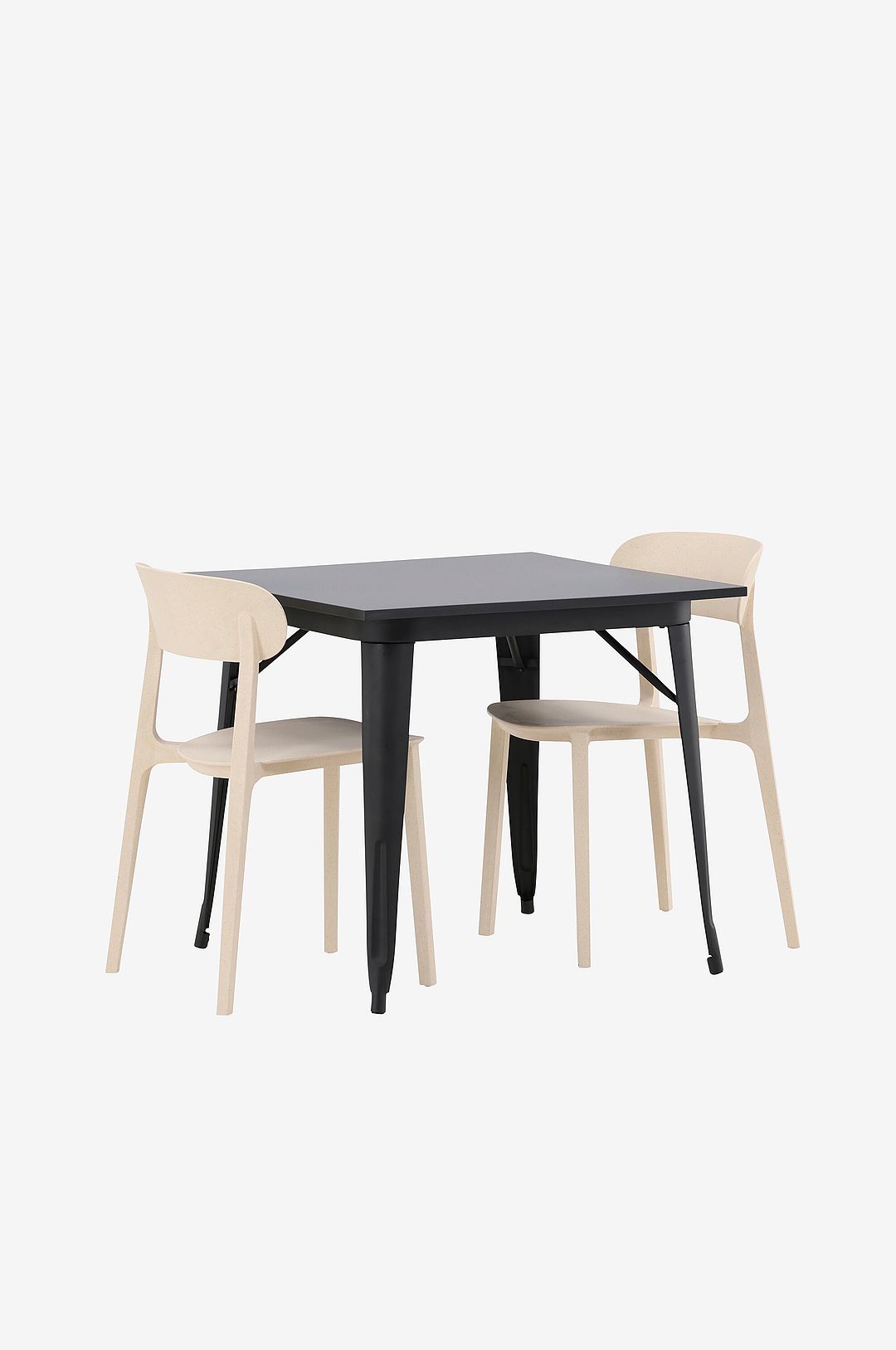 Venture Home – Matgrupp Tempe med stolar Åstol – Beige – Matgrupp 2 personer – Från Homeroom