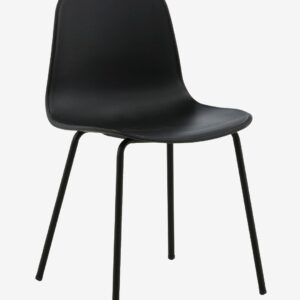 Venture Home – Matstol Almvik Plast, 2-pack – Svart – Stolar – Från Homeroom
