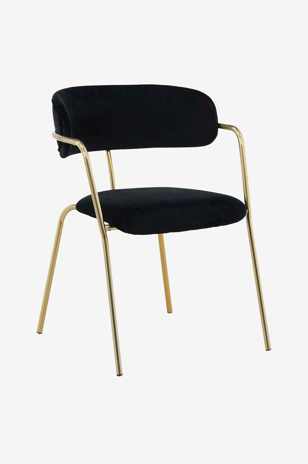 Venture Home – Matstol Arrow Sammet, 2-pack – Svart – Stolar – Från Homeroom