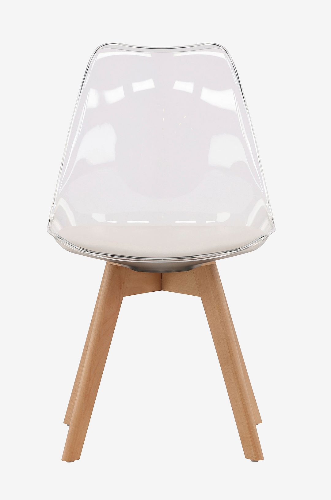 Venture Home – Matstol Edvin 2-pack – Transparent – Stolar – Från Homeroom