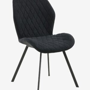 Venture Home – Matstol Gävle Tyg, 2-pack – Svart – Stolar – Från Homeroom