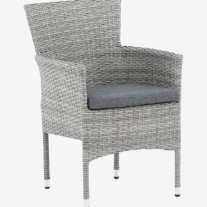 Venture Home – Matstol Malina 2-pack – Grå – Matstolar – Från Homeroom