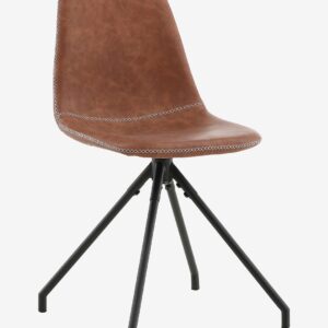 Venture Home – Matstol Penally Konstläder, 2-pack – Brun – Stolar – Från Homeroom