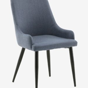 Venture Home – Matstol Pia Tyg, 2-pack – Blå – Stolar – Från Homeroom