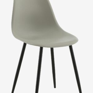 Venture Home – Matstol Polar Plast, 2-pack – Grå – Stolar – Från Homeroom