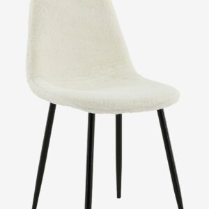 Venture Home – Matstol Polar Teddy, 2-pack – Vit – Stolar – Från Homeroom