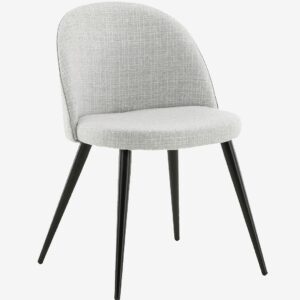 Venture Home – Matstol Valleta tyg, 2-pack – Grå – Stolar – Från Homeroom