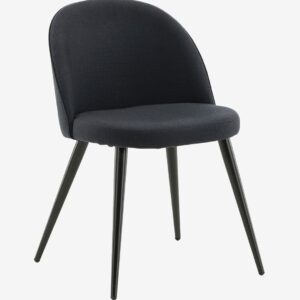 Venture Home – Matstol Valleta tyg, 2-pack – Svart – Stolar – Från Homeroom