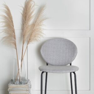 Venture Home – Matstol Vault Tyg, 2-pack – Grå – Stolar – Från Homeroom