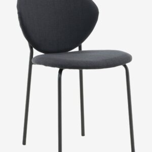 Venture Home – Matstol Vault Tyg, 2-pack – Svart – Stolar – Från Homeroom