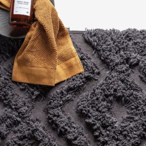 Venture Home – Matta Hilma – Grå – Badrumsmattor – Från Homeroom