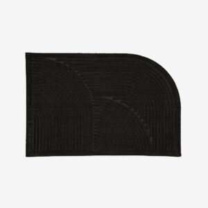 Venture Home – Matta Valentino – Svart – Dörr & trappstegsmattor – Från Homeroom