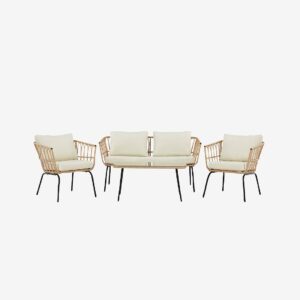 Venture Home – Ortigia Lounge-set – Beige – Loungemöbler – Från Homeroom