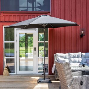 Venture Home – Parasoll Leeds – Grå – Parasoller – Från Homeroom