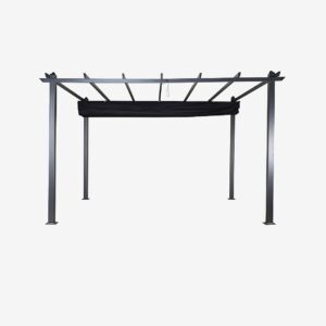 Venture Home – Pergola Lazio – Svart – Paviljonger & partytält – Från Homeroom