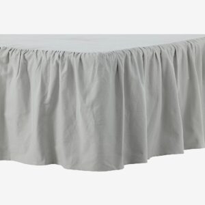 Venture Home – Pixy Bed Skirt – Grå – Sängkappor – Från Homeroom