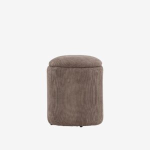 Venture Home – Puff Limpen – Brun – Fotpallar & puffar – Från Homeroom