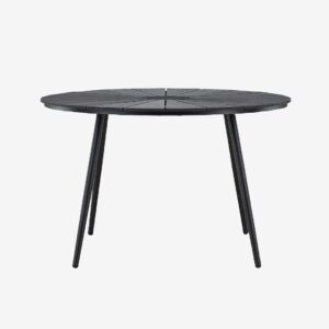 Venture Home – San Vito Rektangulärt matbord – Svart – Matbord utomhus – Från Homeroom