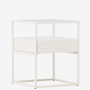 Venture Home – Sidobord Fortaleza – Vit – Småbord – Från Homeroom