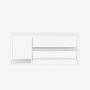 Venture Home – Sidobord Staal – Vit – Soffbord – Från Homeroom