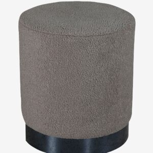 Venture Home – Sittpuff Benji – Grå – Fotpallar & puffar – Från Homeroom