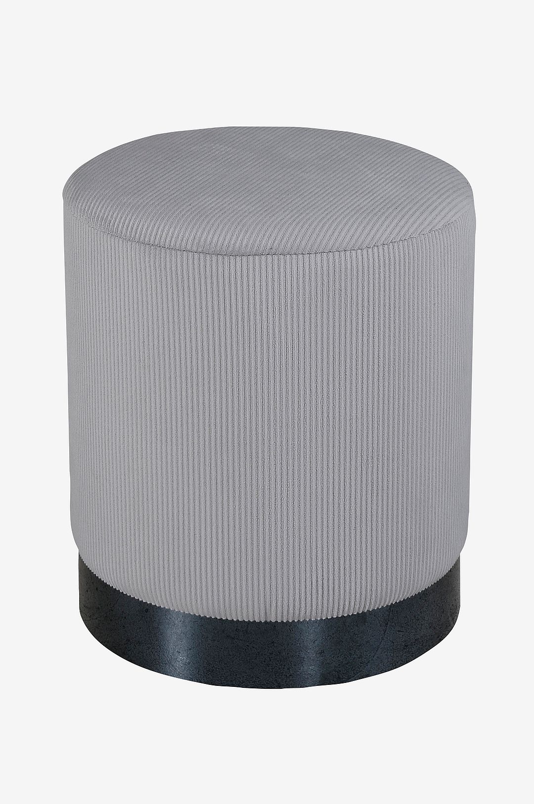 Venture Home – Sittpuff Benji – Grå – Fotpallar & puffar – Från Homeroom