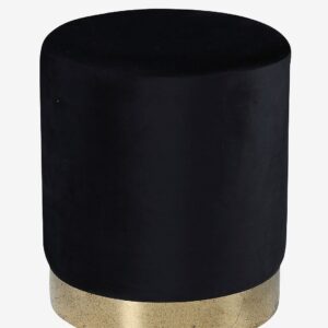 Venture Home – Sittpuff Benji – Svart – Fotpallar & puffar – Från Homeroom