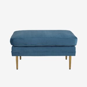 Venture Home – Sittpuff Boom – Blå – Fotpallar & puffar – Från Homeroom