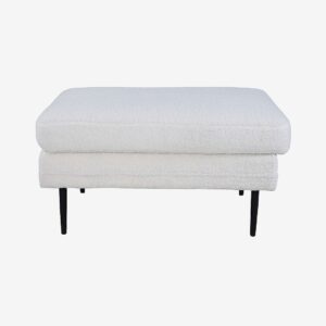 Venture Home – Sittpuff Boom – Vit – Fotpallar & puffar – Från Homeroom