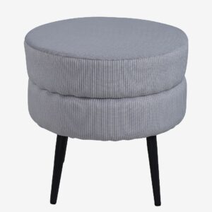 Venture Home – Sittpuff Pot – Grå – Fotpallar & puffar – Från Homeroom