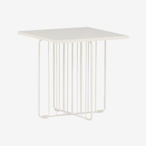 Venture Home – Soffbord Dayton 60×60 cm – Vit – Soffbord – Från Homeroom