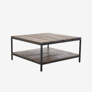 Venture Home – Soffbord, Penbryn 80×80 cm – Natur – Soffbord – Från Homeroom