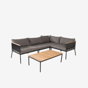 Venture Home – Soffgrupp Namiba – Svart – Loungemöbler – Från Homeroom