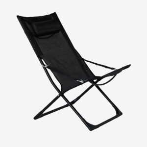 Venture Home – Solsäng Seville 2-pack – Svart – Solstolar & solsängar – Från Homeroom