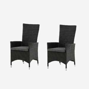 Venture Home – Stol Padova 2-pack – Svart – Matstolar – Från Homeroom