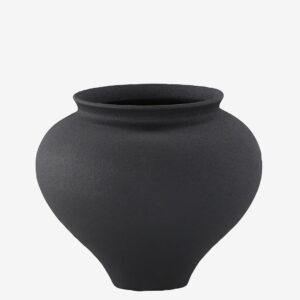 Venture Home – Vas Rellis – Svart – Krukor & vaser – Från Homeroom