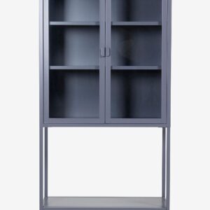 Venture Home – Vitrinskåp Malmby – Grå – Skåp – Från Homeroom