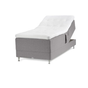 Viking Birka DuoFlex Ställbar Säng 210×210 Grå