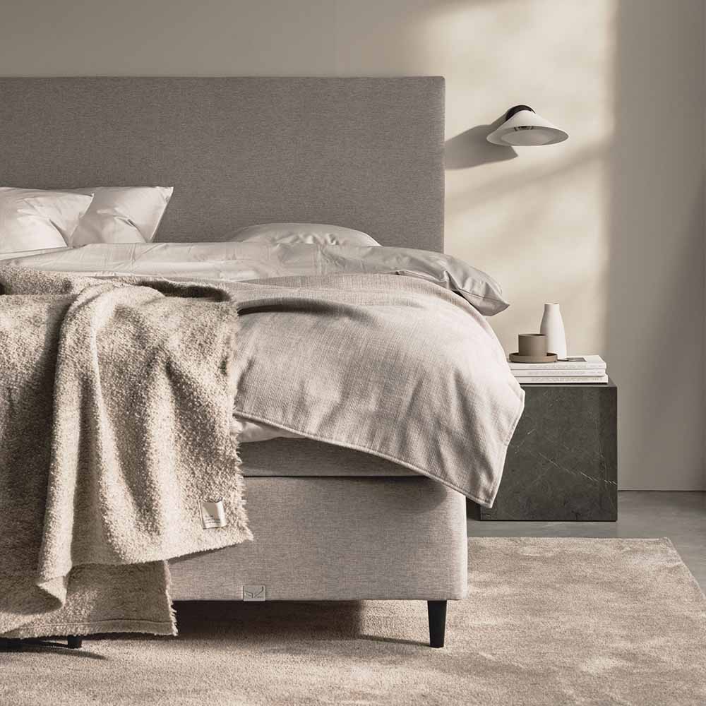 Viking Saga Kontinentalsäng 180×200 Grå